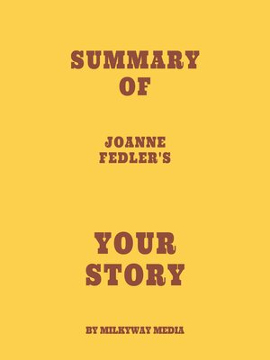 cover image of Summary of Joanne Fedler's Your Story